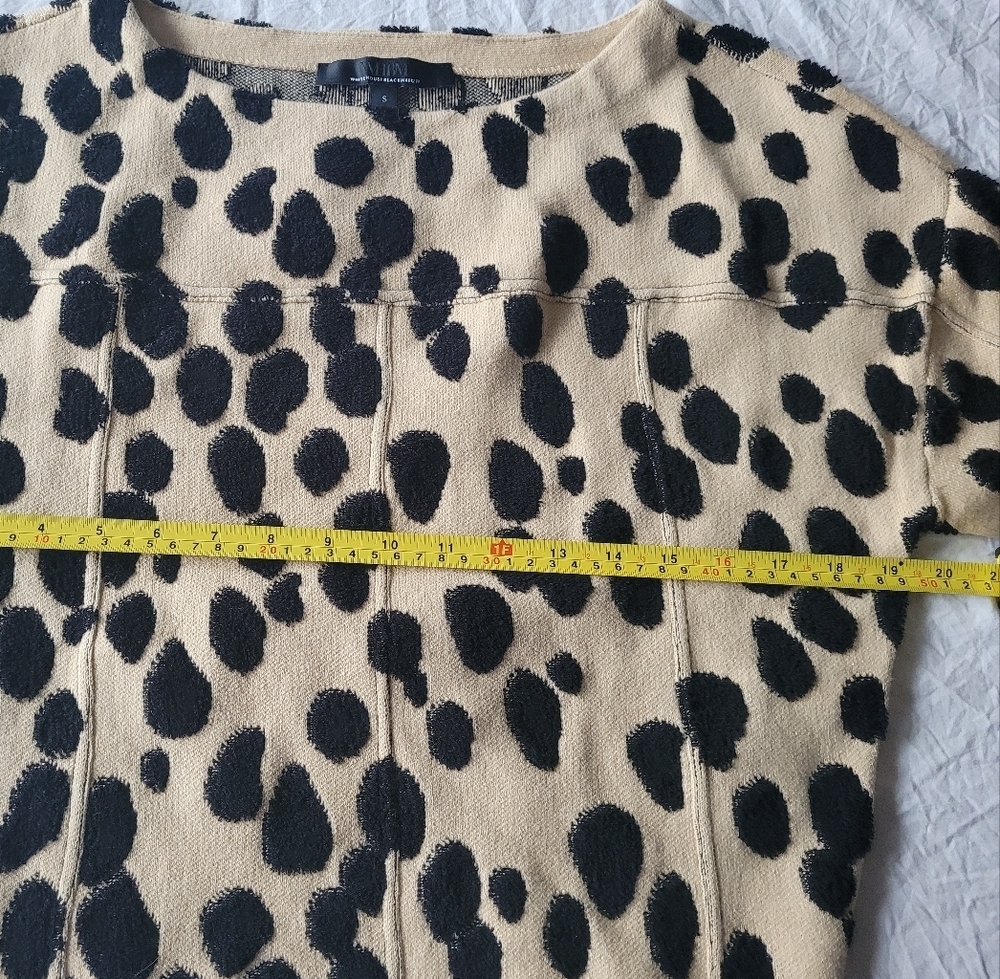 WHBM Leopard Print Women's Sweater Size S - Picture 7 of 14